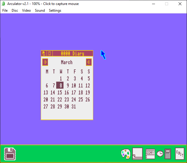 Arthur Diary Screenshot