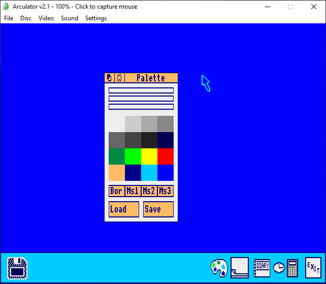 Arthur Palette Screenshot