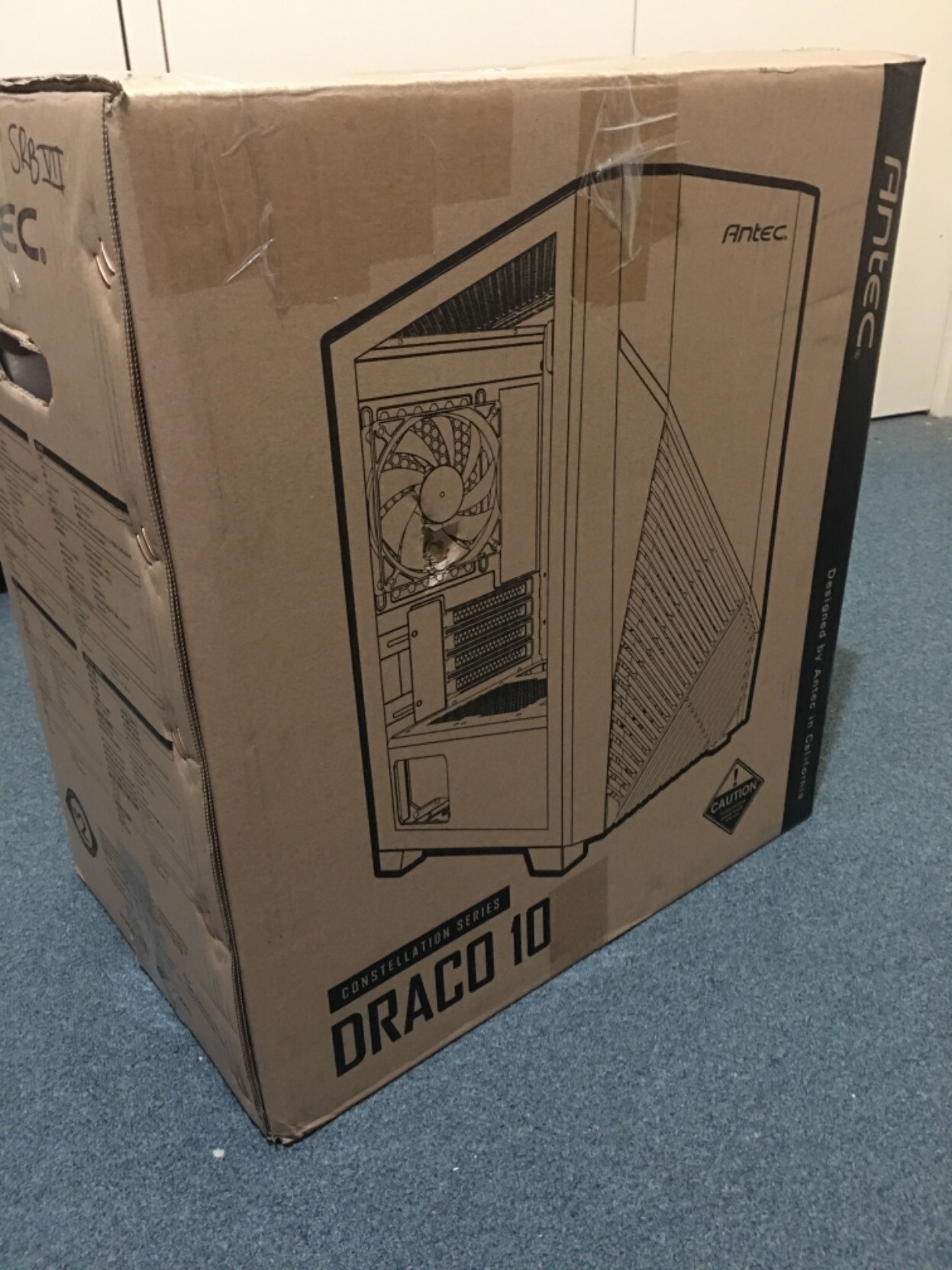 The box the Packard Bell arrived in.
